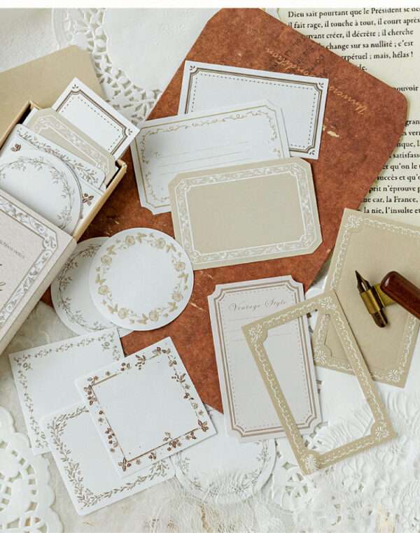 Dream Return Series Embossed Scrapbooking Stickers - Image 3