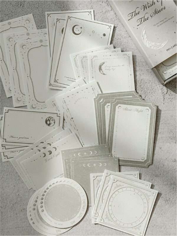 Dream Return Series Embossed Scrapbooking Stickers - Image 7