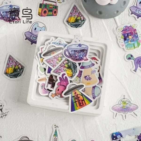 Space Party Series Mini Sticker Box - Image 3