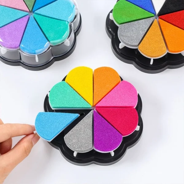 8 Color Petal Inkpads