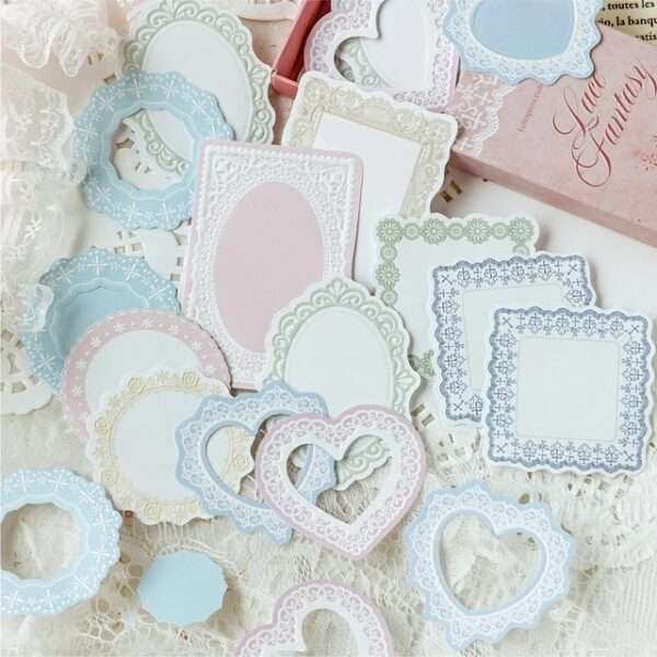 Dream Return Series Embossed Scrapbooking Stickers - Image 6